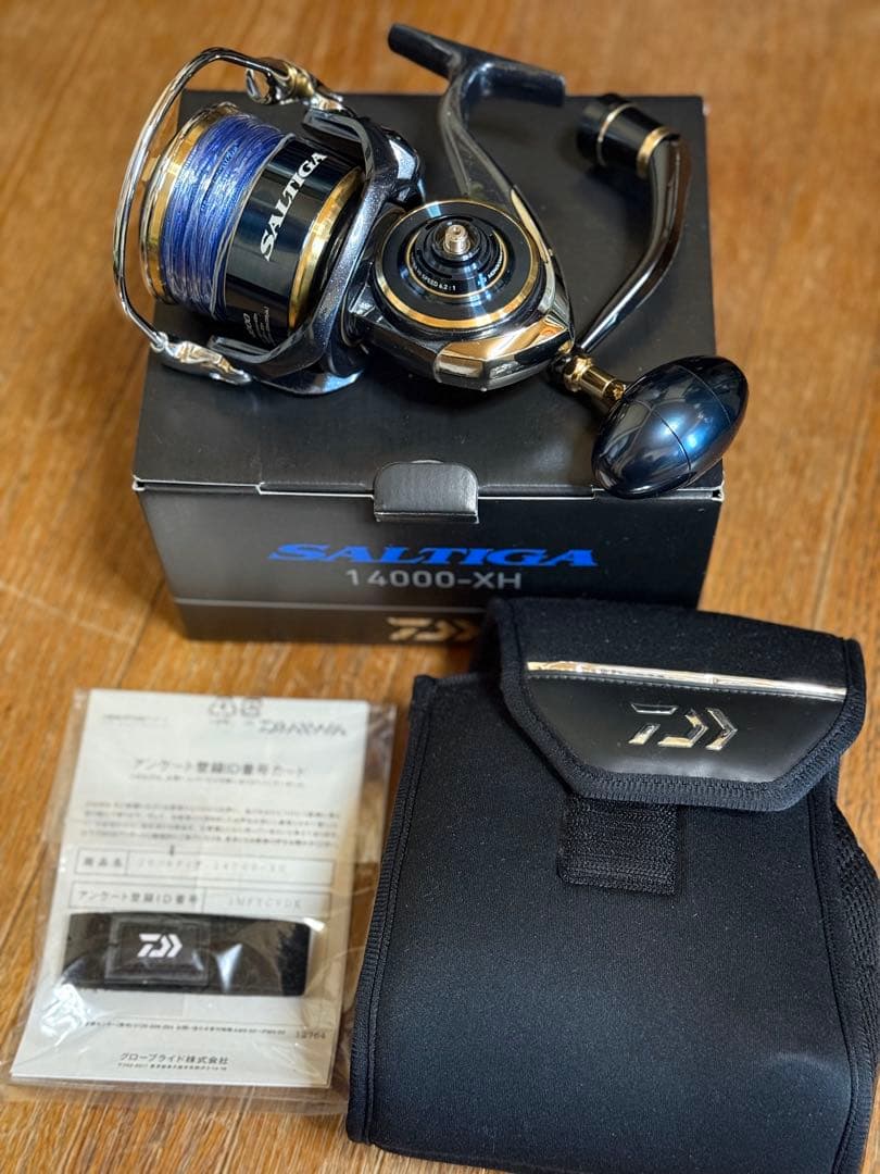 DAIWA SALTIGA 14000-XH スピニングリール　ソルティガ