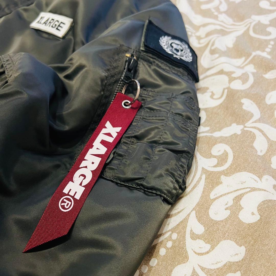 【正月SALE】XLARGE×ALPHA MA-1 ジャケット リバーシブル