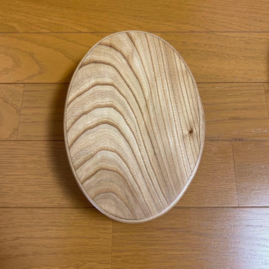 木製 楕円形 弁当箱 蓋付き 狐崎ゆうこお弁当箱