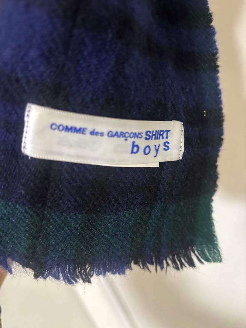 COMME des GARÇONS SHIRT boys マフラー チェック