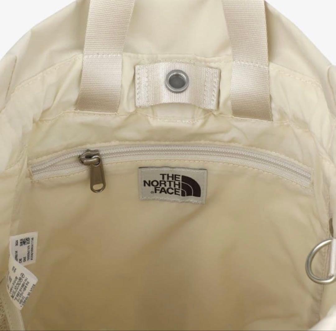 【公式完売品】ザ・ノースフェイス ホワイトレーベル ボニーパック M クリーム
