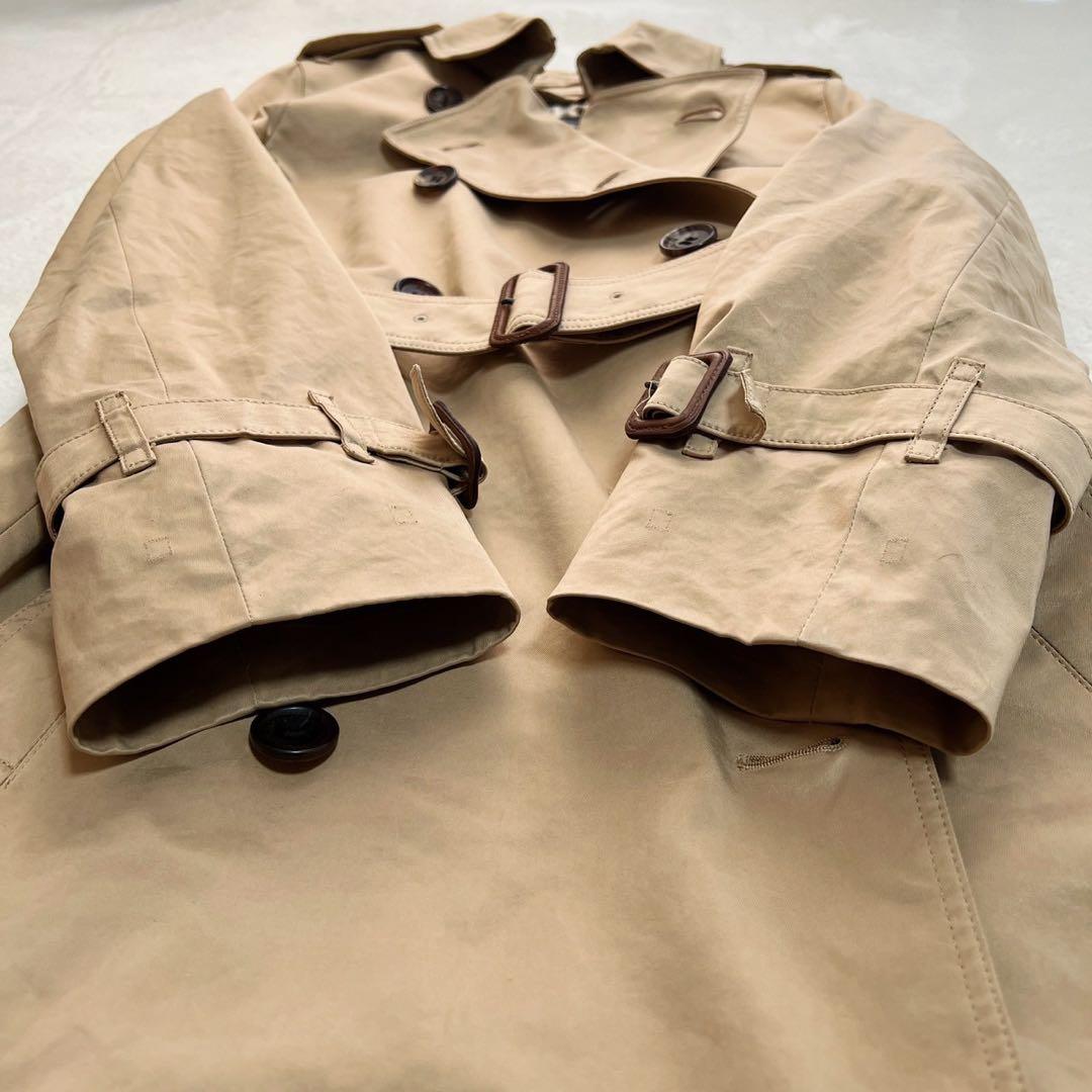 バーバリーロンドン　トレンチコート　ノバチェック　キルティングライナー　40