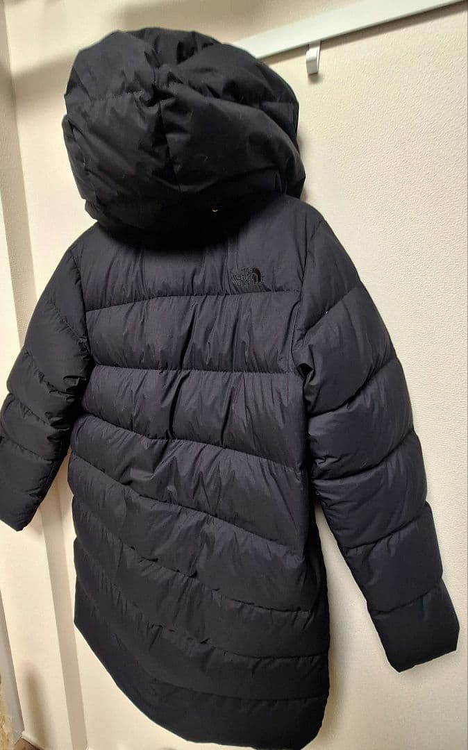 【Chita】THE NORTH FACEフード付きダウンコートLネイビー