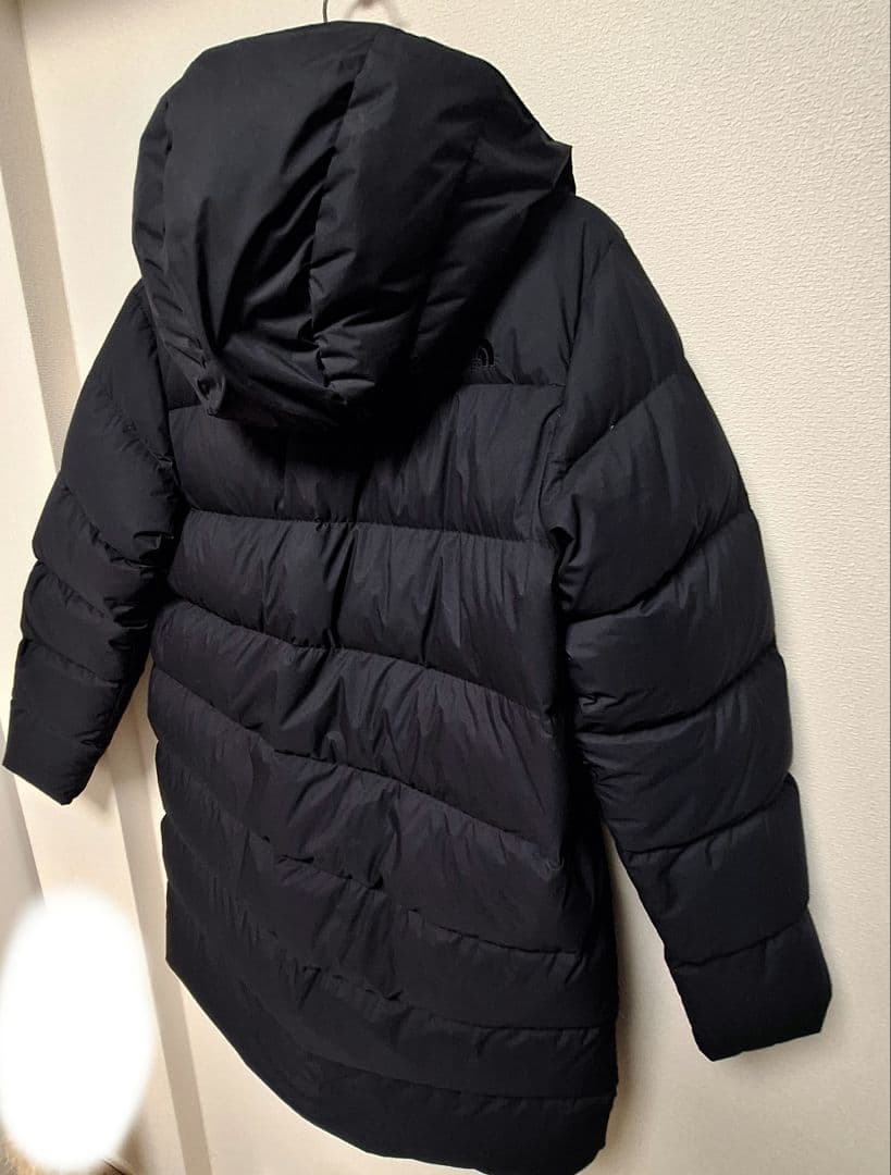 【Chita】THE NORTH FACEフード付きダウンコートLネイビー