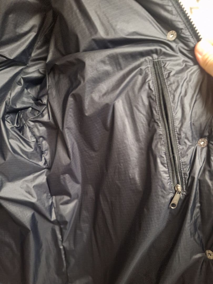 【Chita】THE NORTH FACEフード付きダウンコートLネイビー