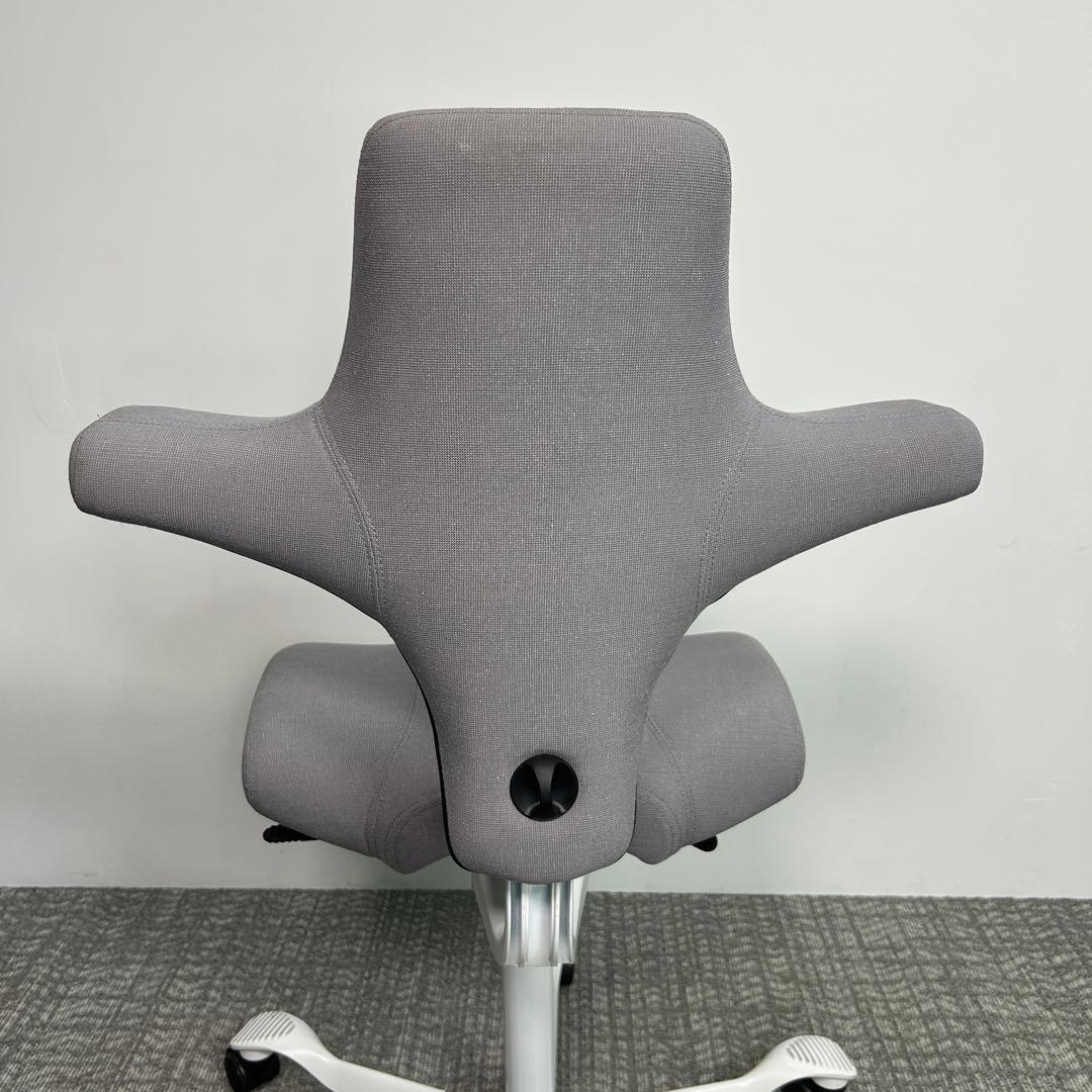 【E】オフィスチェア HAG Capisco ホーグ カピスコ 布張 グレー