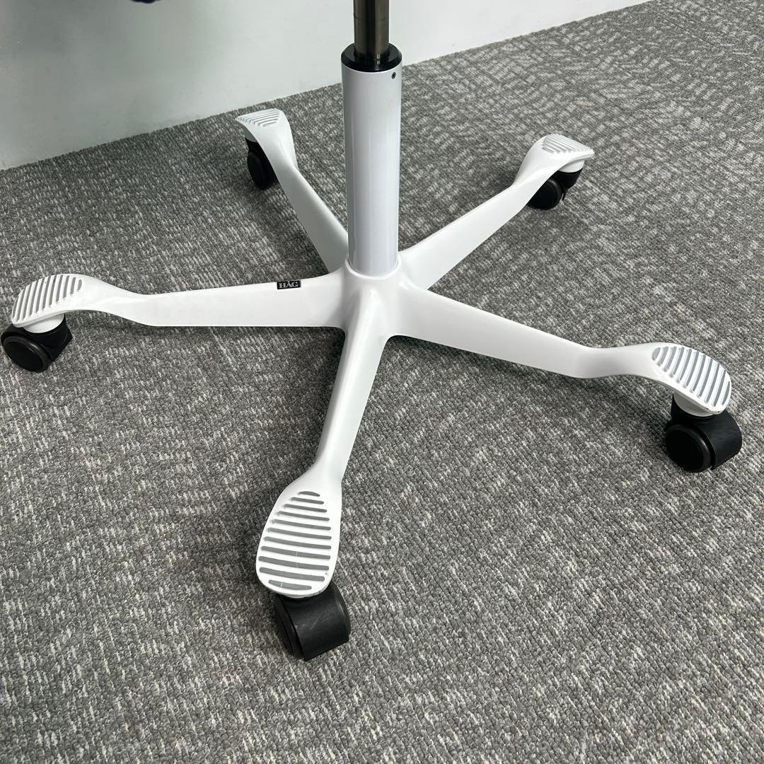 【E】オフィスチェア HAG Capisco ホーグ カピスコ 布張 グレー