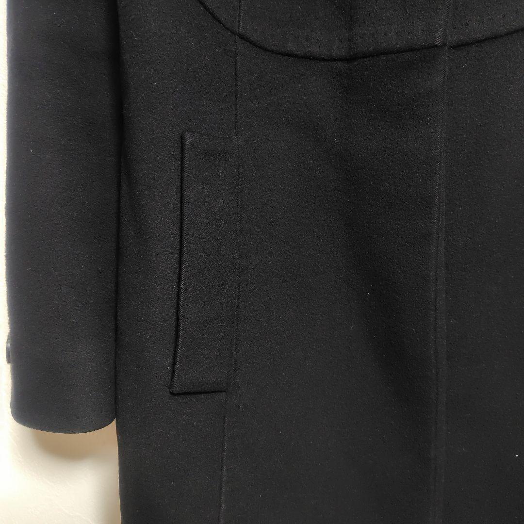 MaxMara Studio フォックスファー付 コート 38 ピュアウール
