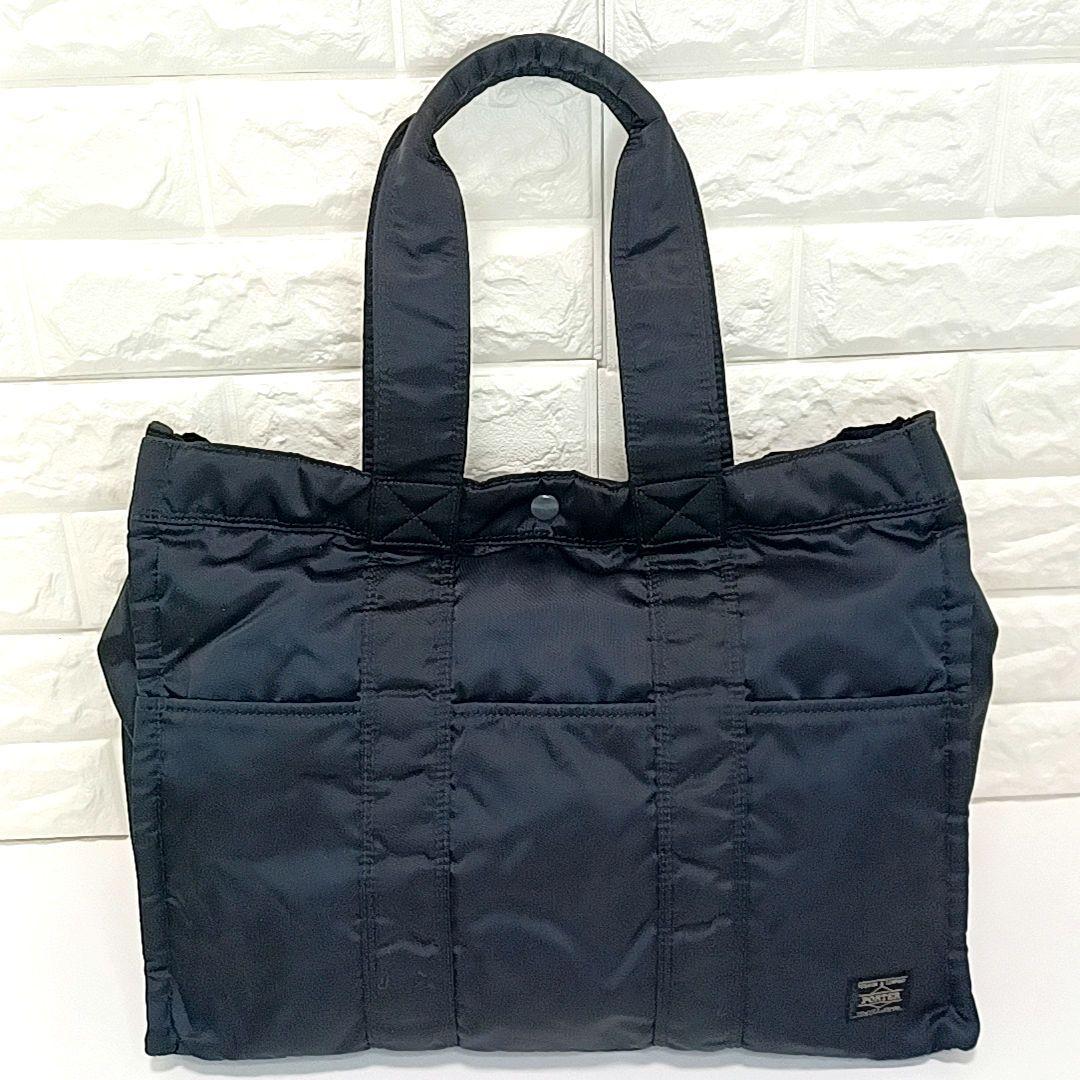 希少L　HEAD PORTER ヘッドポーター　タンカー　トートバッグ　ブラック
