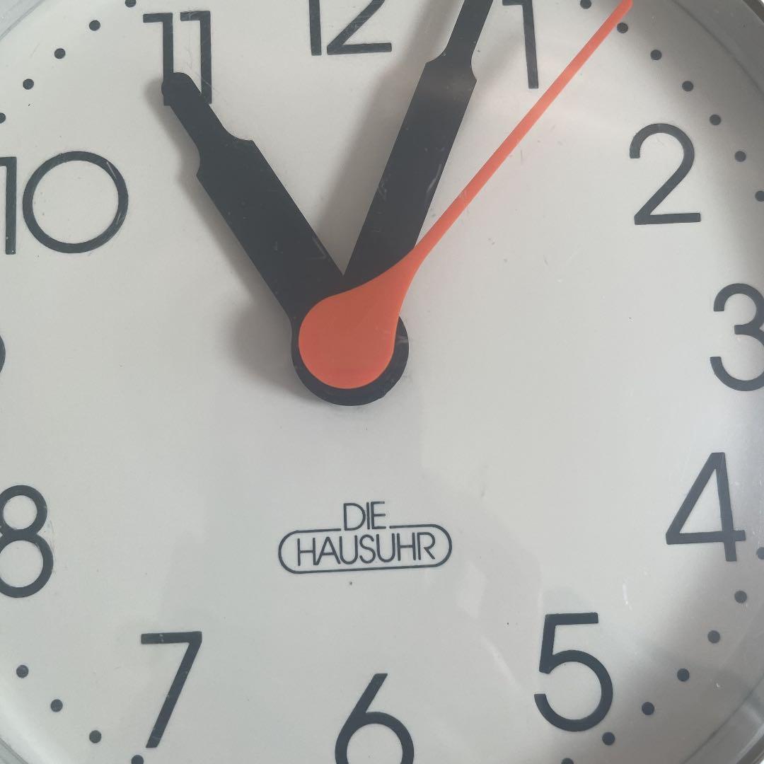 DIE HAUSUHR 置時計　ドイツヴィンテージ　1970年代　スペースエイジ
