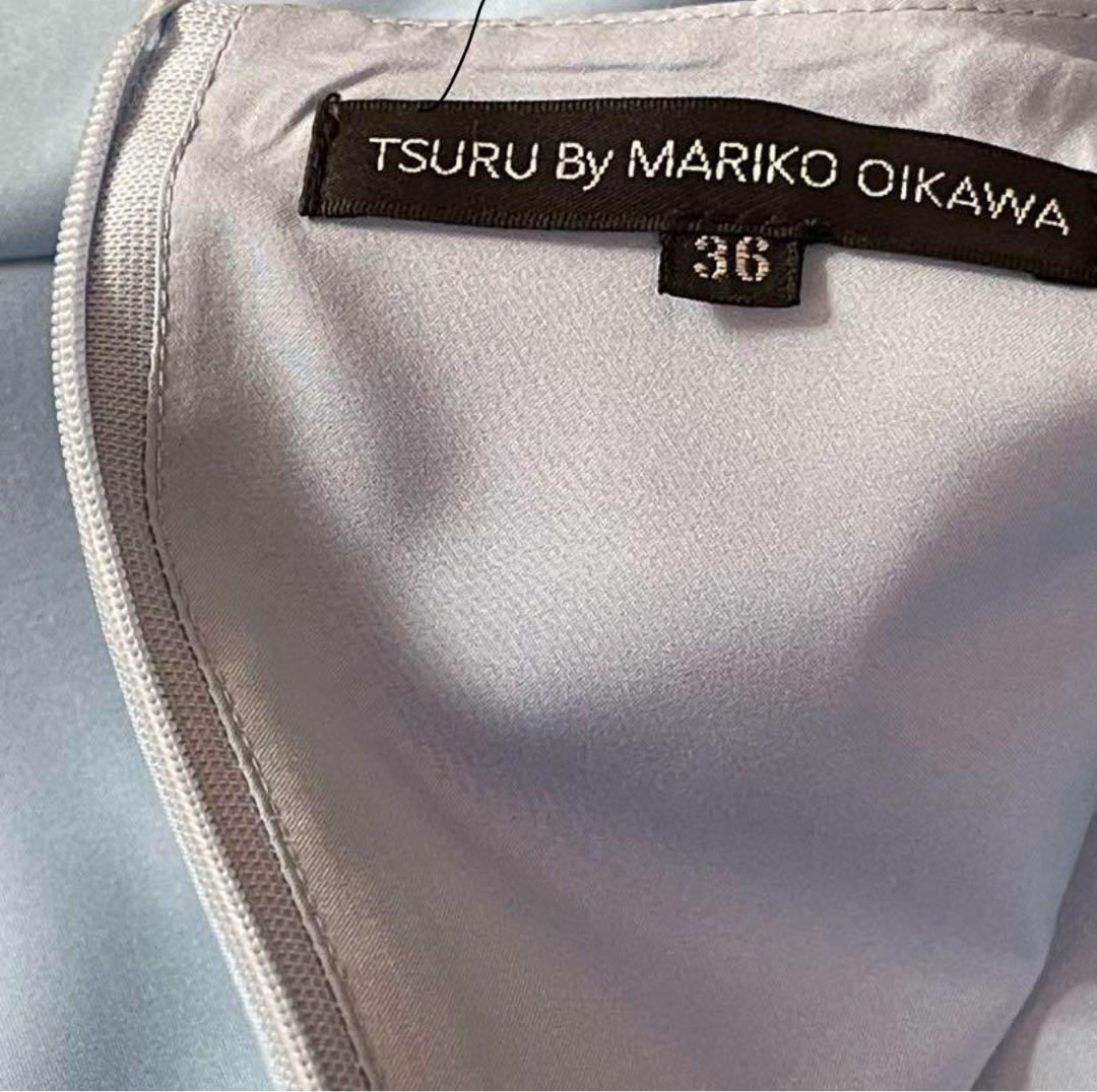 ツルバイマリコオイカワ　パールペプラムトップス　Patine (pearl)美品