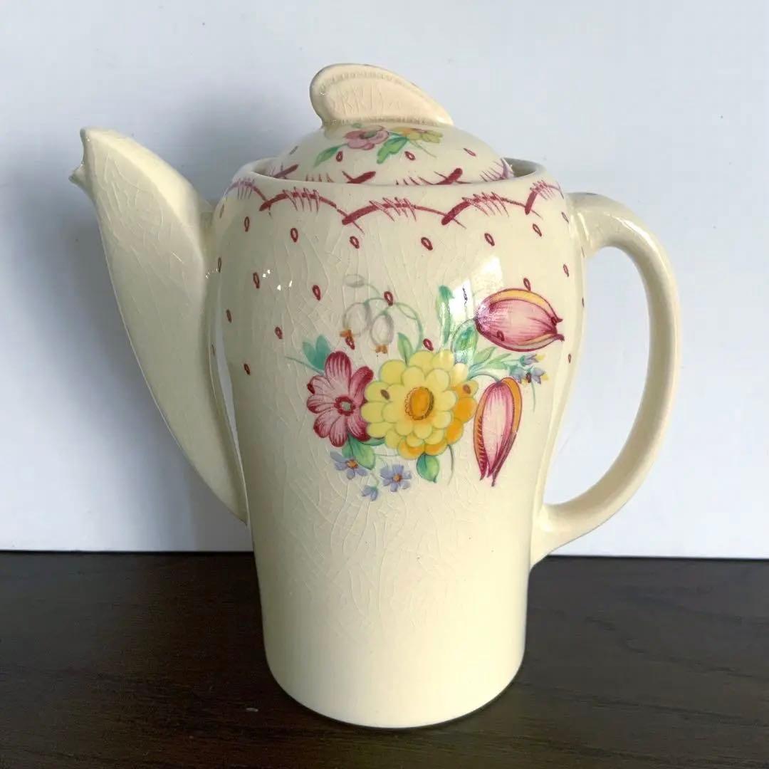 英国　スージークーパー　プランタン　小花　レッド　ポット