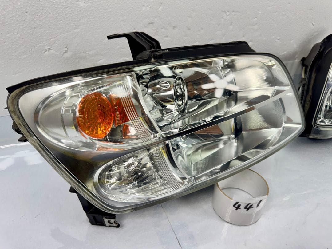 日産 ステージア M35 後期 純正HID ヘッドライト 左右