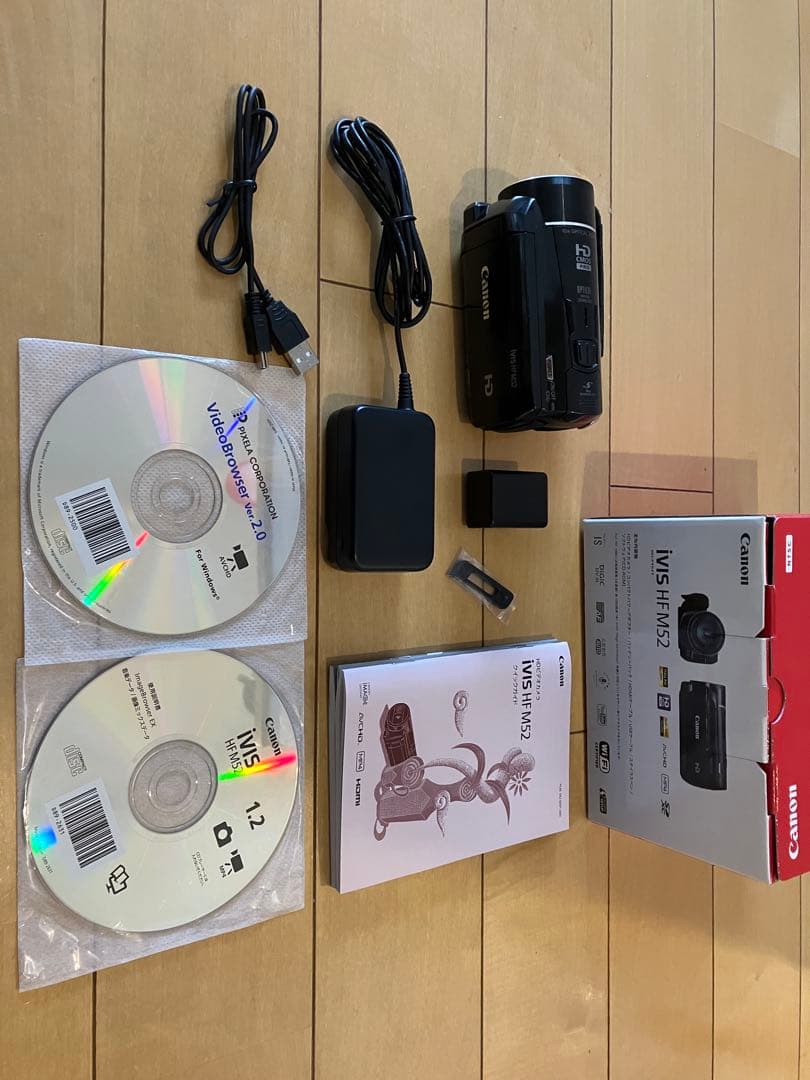 【美品】Canon iVIS HF M52 ビデオカメラ本体