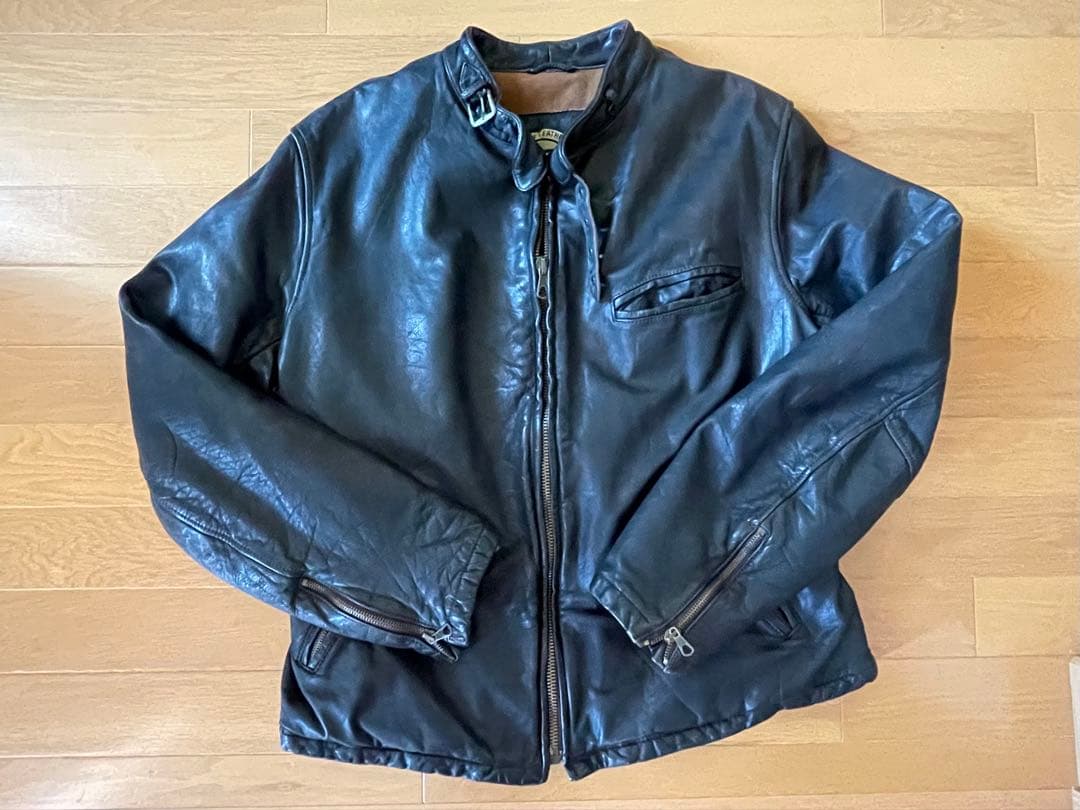 【48】Emporio ARMNI ライダースジャケット