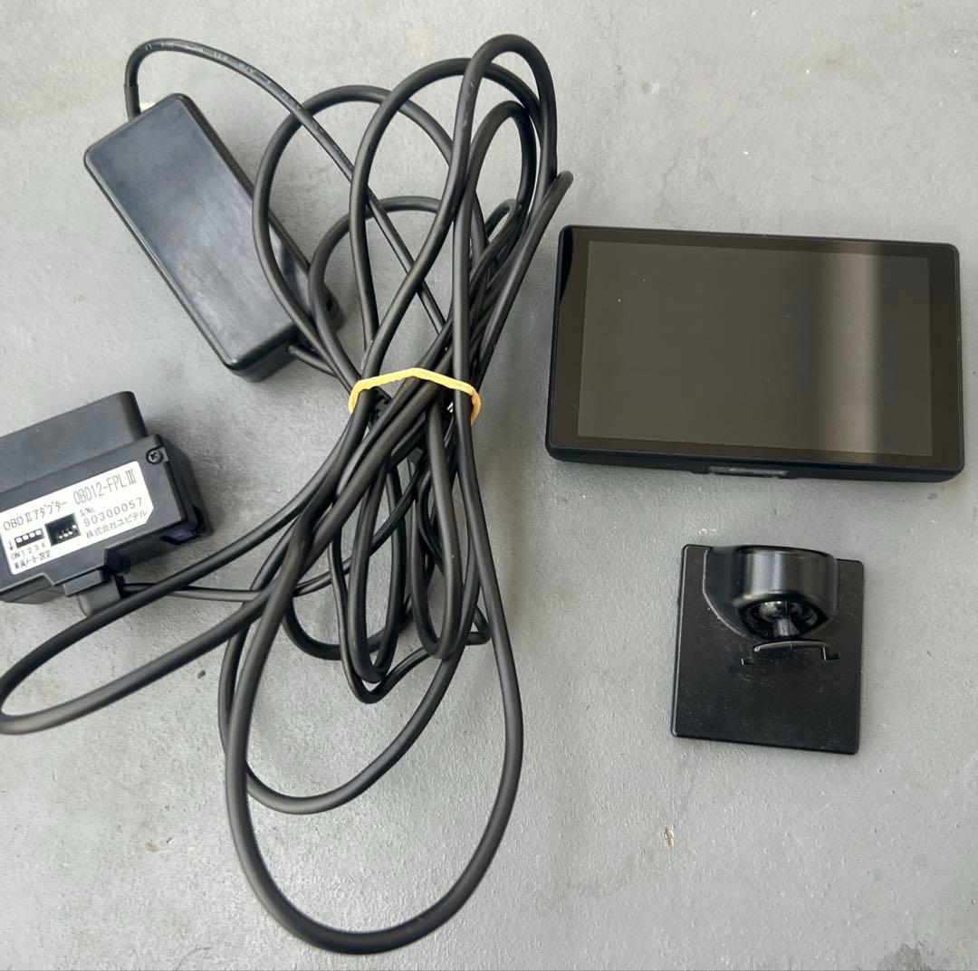 霧島レイLei04 レーダー探知機Yupiteru 　OBDアダプタ付き　箱無し