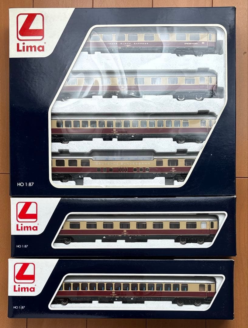 鉄道模型 Lima WAGEN RHEINGOLD 1968
