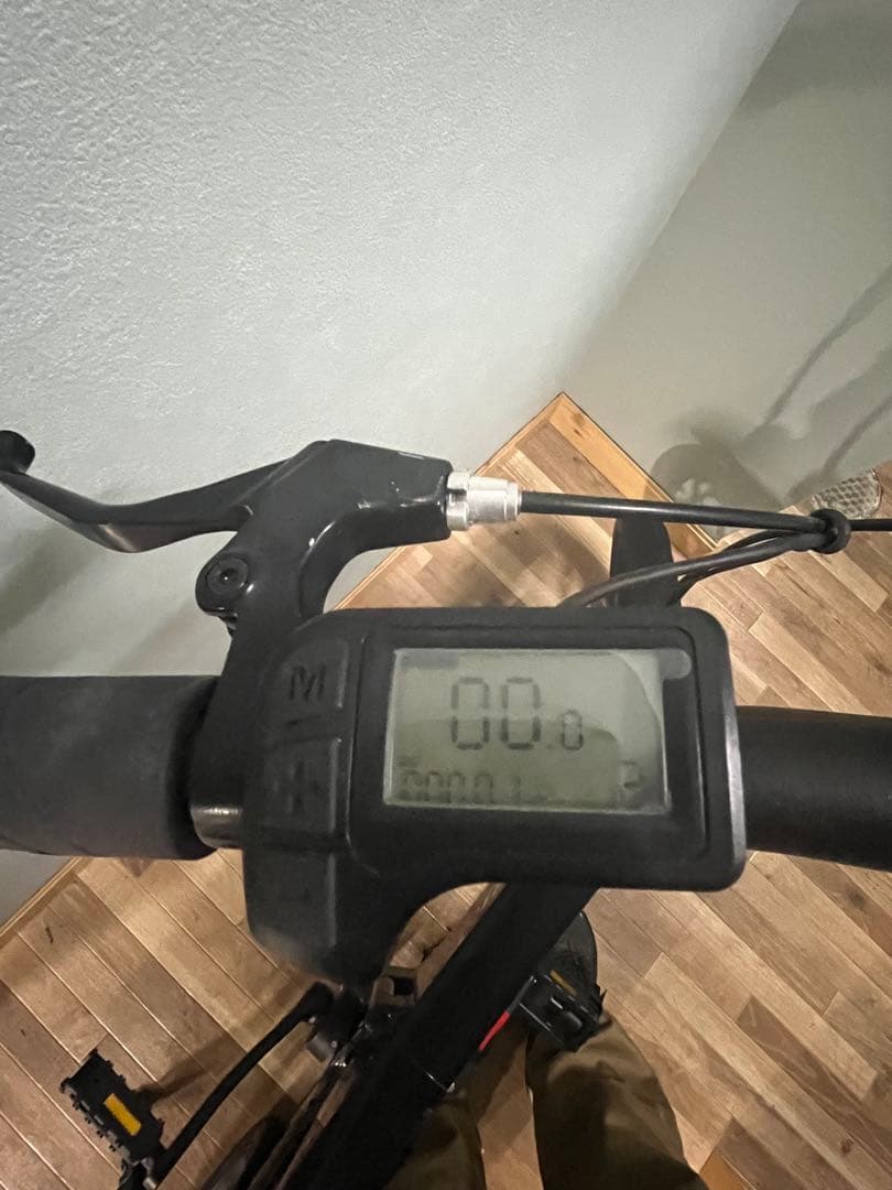 【引き取り限定】CHOCO-NORI 電動アシスト折りたたみ自転車 ブラック