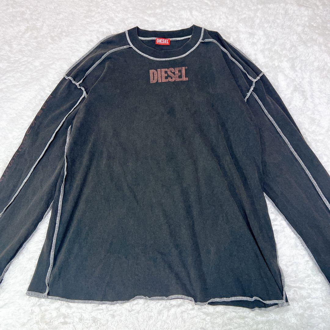 DIESEL ロングTシャツ T-CRAOR-LS 3XL