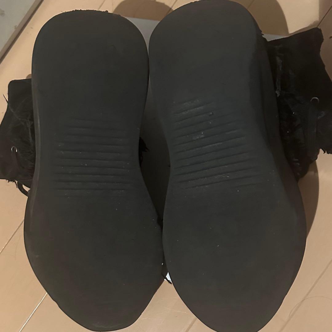 Rick owens drkshdw abstract ブラック ブーツ