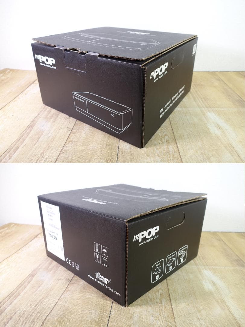 スター精密 キャッシュドロア一体型レシートプリンター POP10 WHT JP