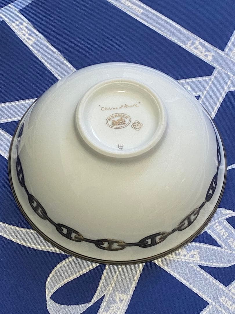 ❤︎エルメス❤︎シェーヌダンクル❤︎お茶碗❤︎愛犬の餌やお水用など❤︎新品未使用❤︎幻激レア