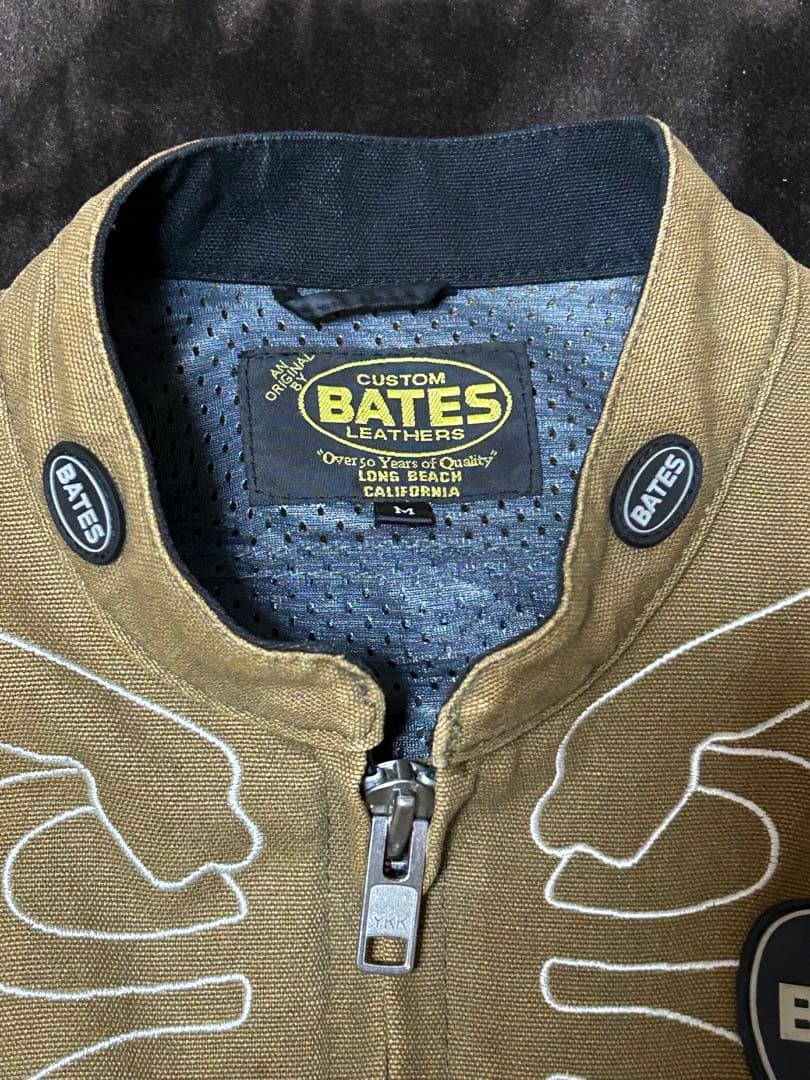 ベイツ メッシュライダース ボーン スケルトン レーシング バイクアメカジ 古着