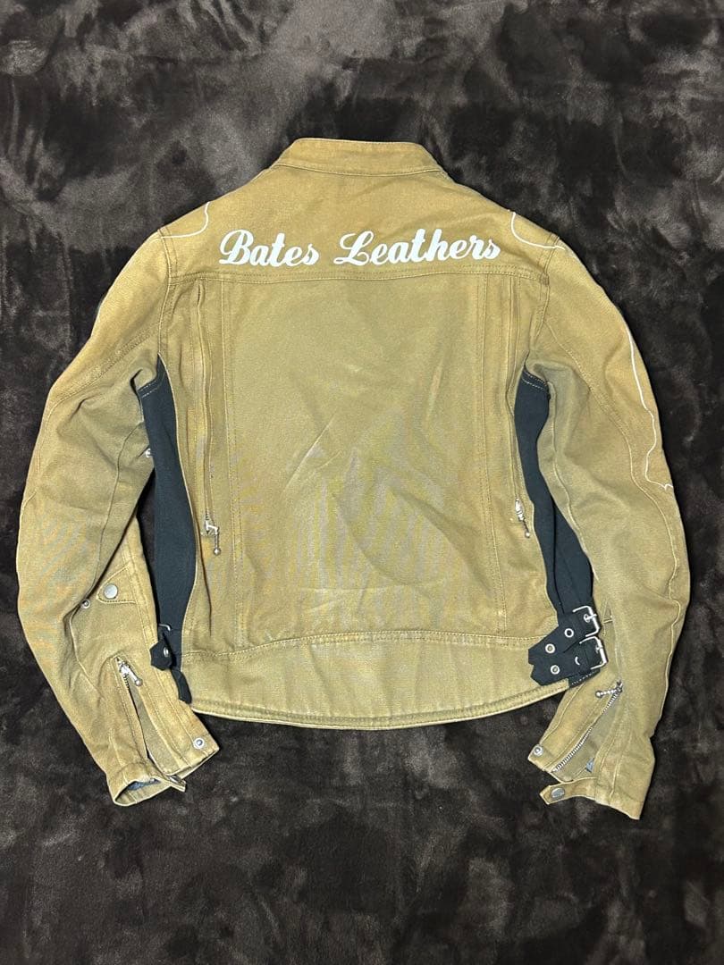 ベイツ メッシュライダース ボーン スケルトン レーシング バイクアメカジ 古着