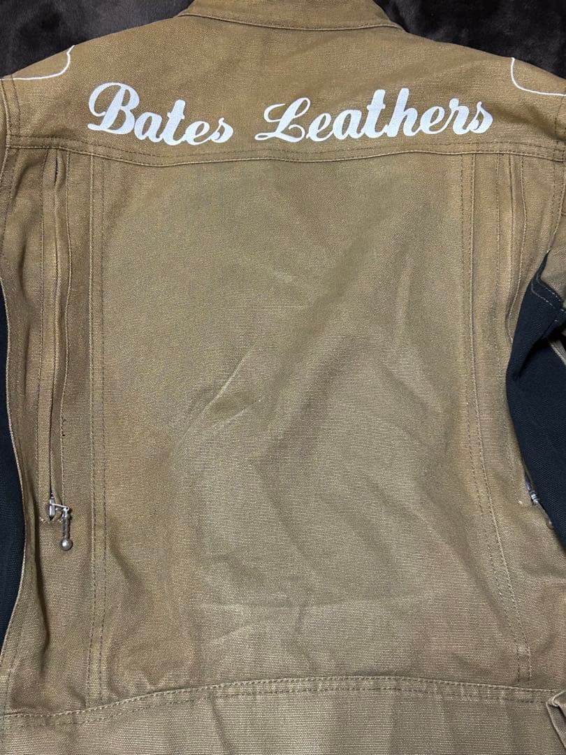 ベイツ メッシュライダース ボーン スケルトン レーシング バイクアメカジ 古着