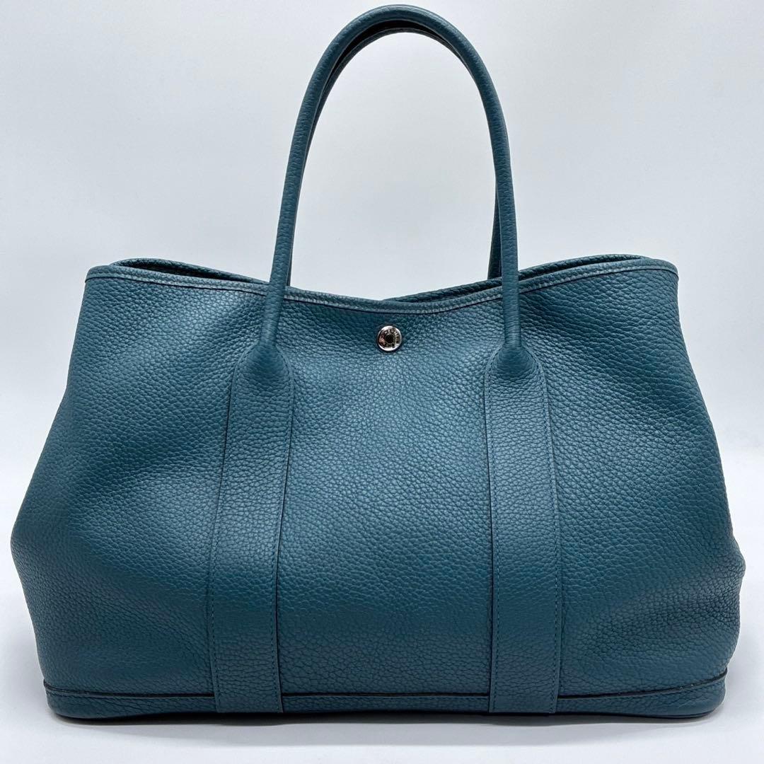 エルメス ガーデンパーティ レザー ネゴンダ トートバッグ