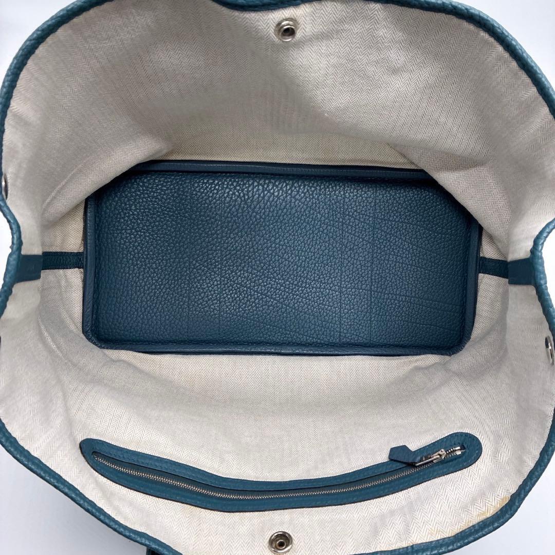 エルメス ガーデンパーティ レザー ネゴンダ トートバッグ