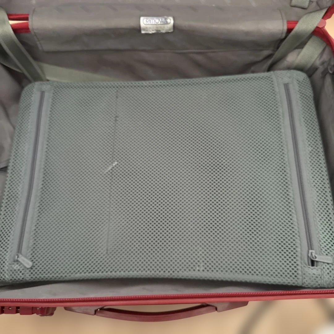 RIMOWA サルサ　レッド キャリーケース　機内持ち込み可