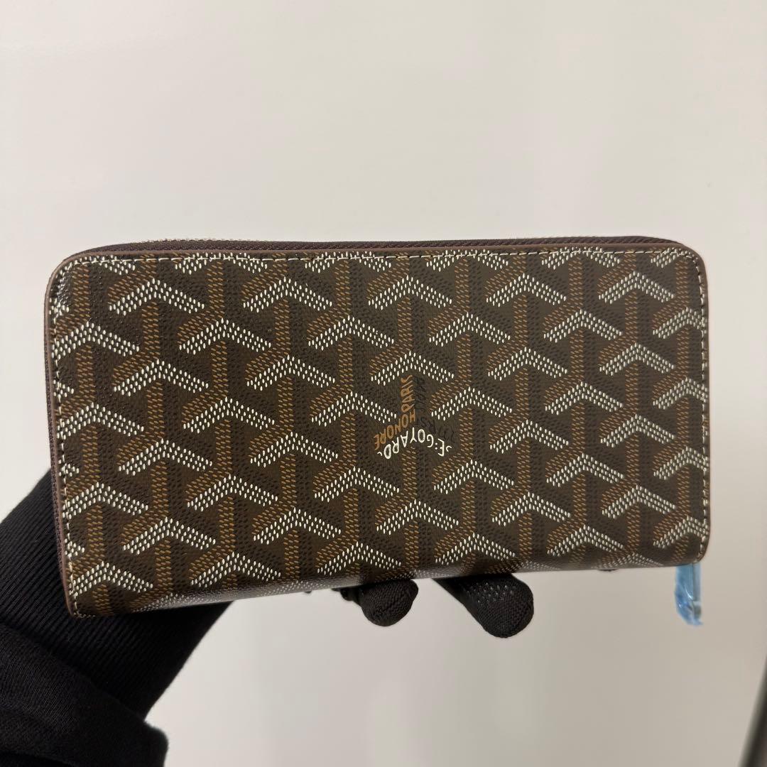 Goyard 長財布 レザー モノグラム