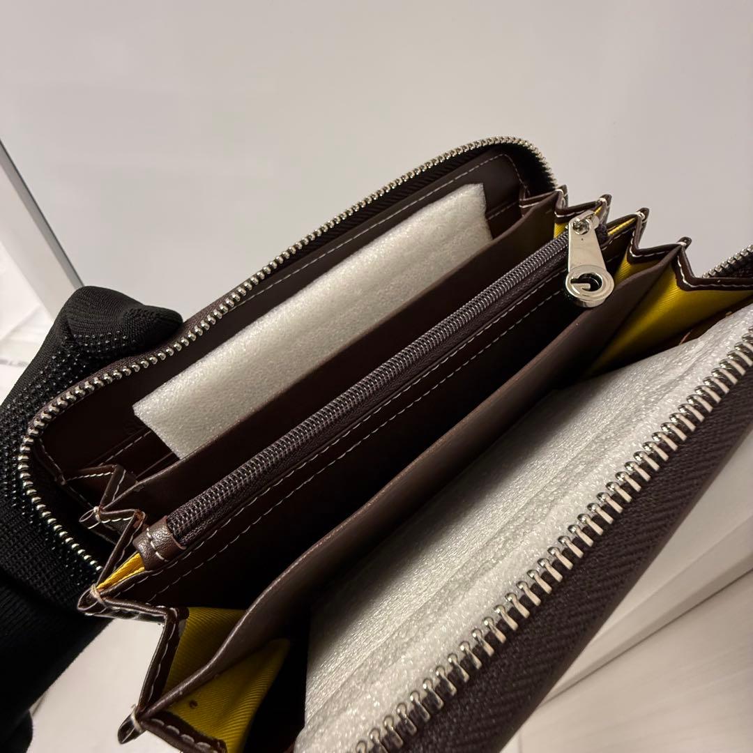 Goyard 長財布 レザー モノグラム