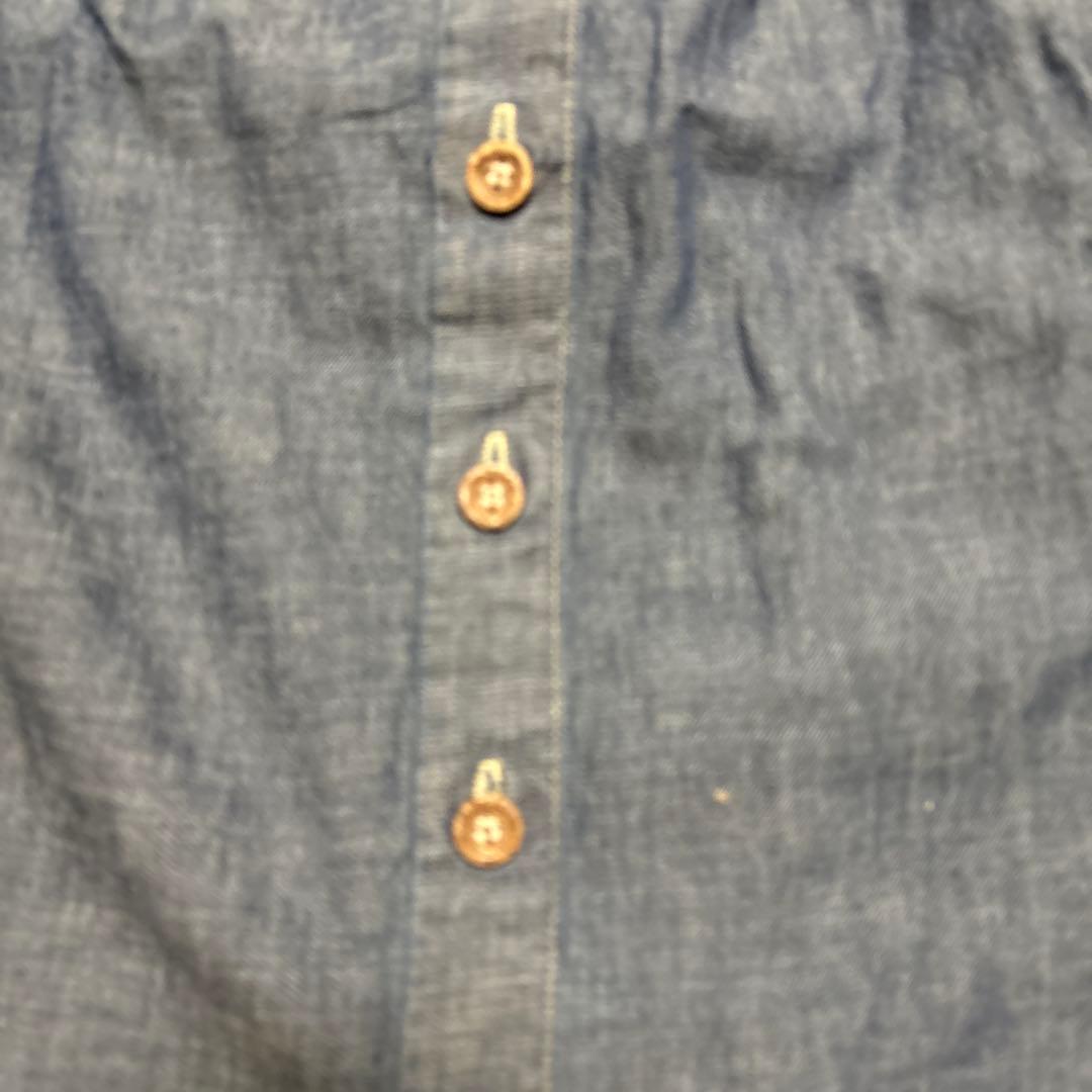 45アール　ドッキングワンピース　新品　インディゴ