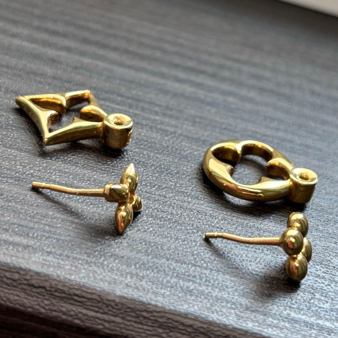 ルイヴィトン LV フラワーグラム ピアス
