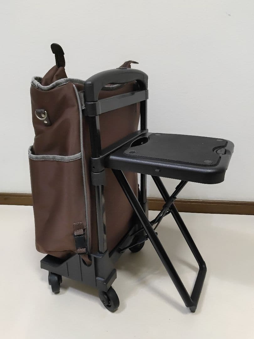 SWANY スワニー座面付き キャリーカート ソフトキャリーケース