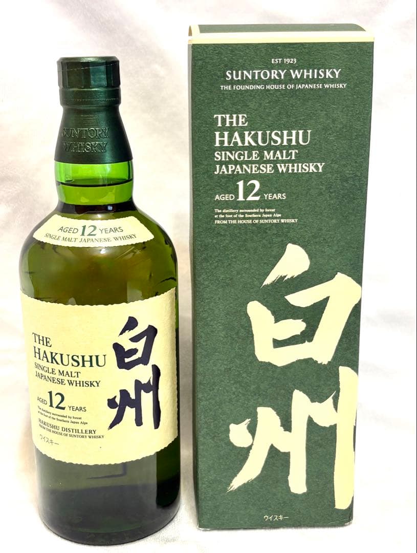 白州12年 シングルモルトウイスキー 700ml