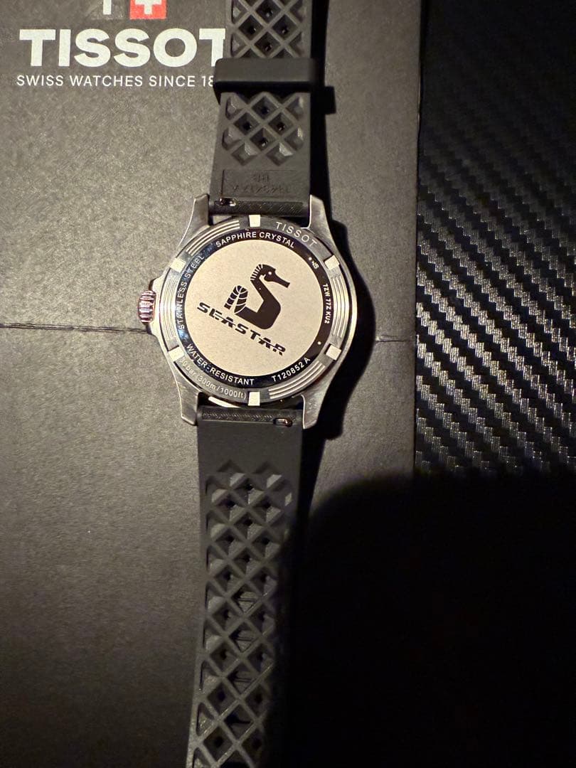 美品 TISSOT シースター1000 GMT クォーツ