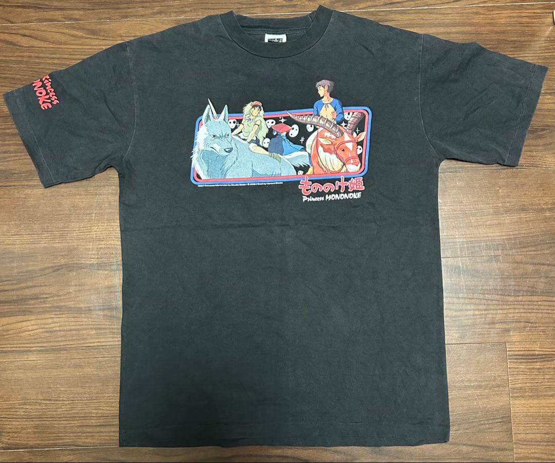 希少 もののけ姫 ブートTシャツ