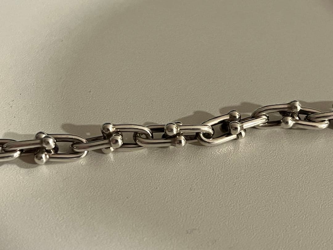 Tiffany & Co. ティファニー ハードウェアスモールリンクブレスレット
