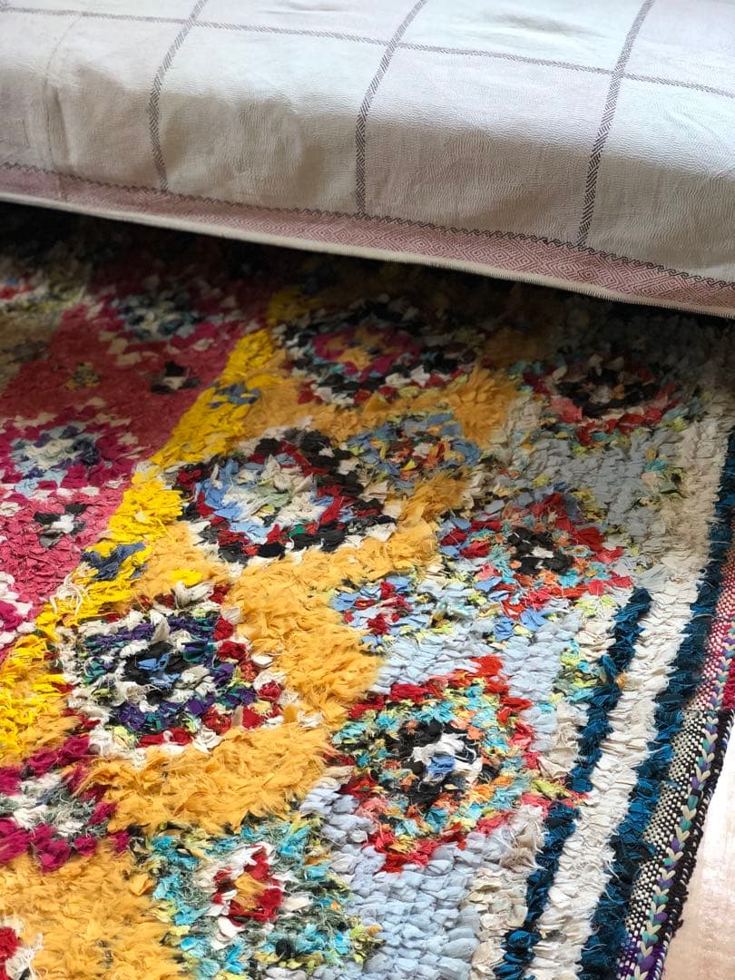 【最終値下げ】モロッコラグ　ボシャルウィット　トライバルラグ　176×135