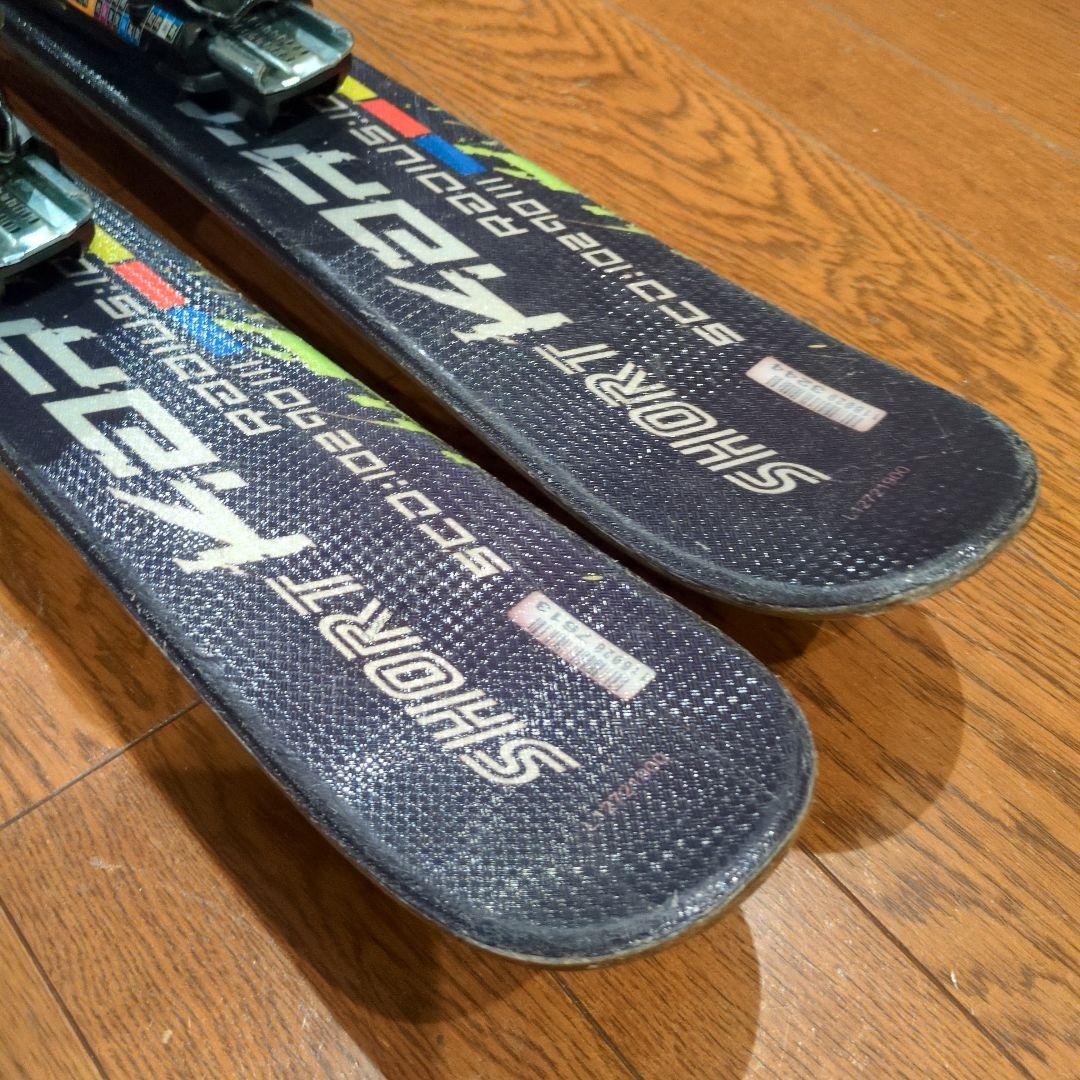 SALOMON SHORT KART 125cm ミッドスキー ②