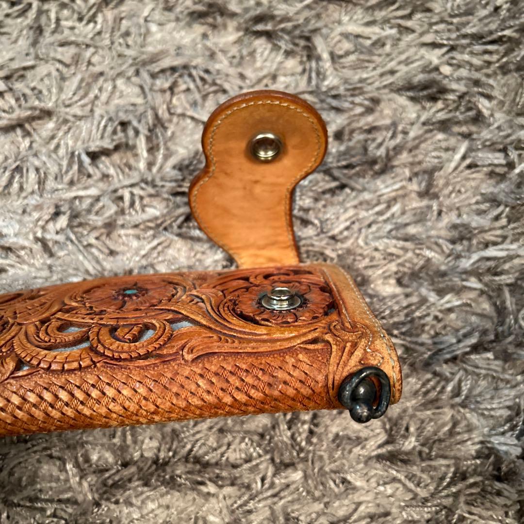 KAORU　FUNNY　窪田クラフト　ライダースウォレット