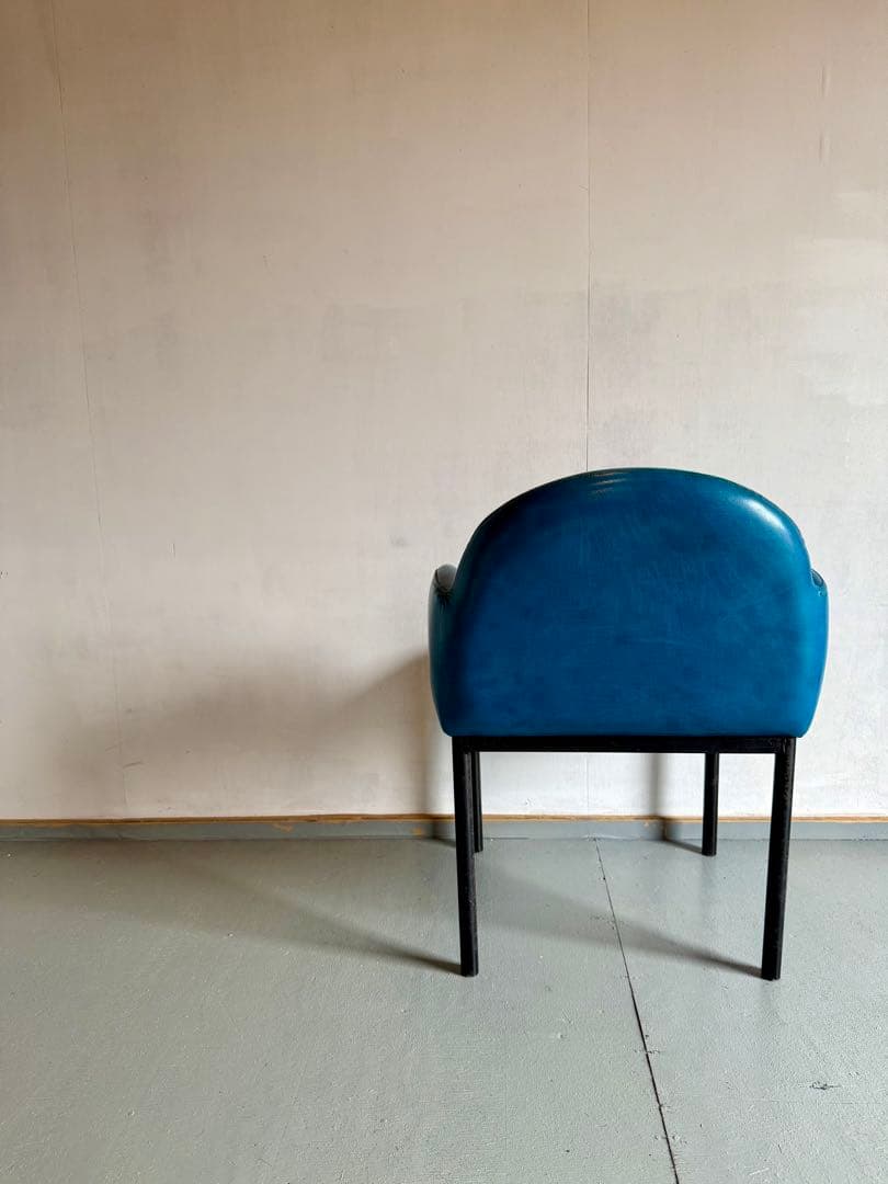 レトロ ポップ ビニールレザー チェア