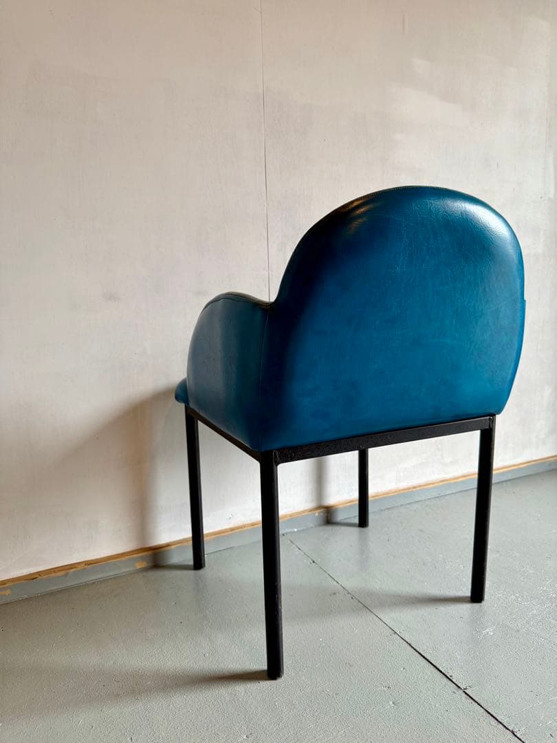 レトロ ポップ ビニールレザー チェア