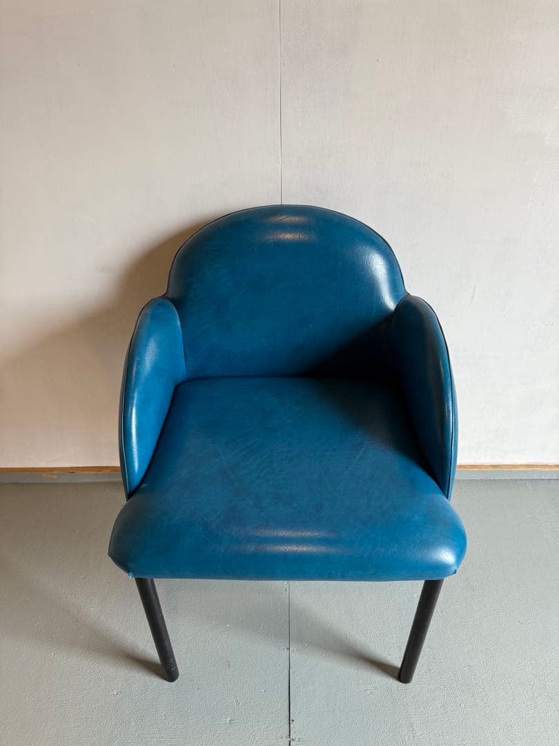 レトロ ポップ ビニールレザー チェア