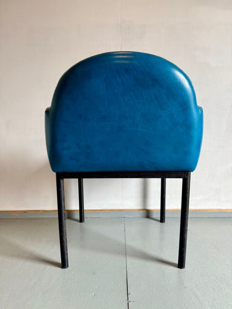 レトロ ポップ ビニールレザー チェア