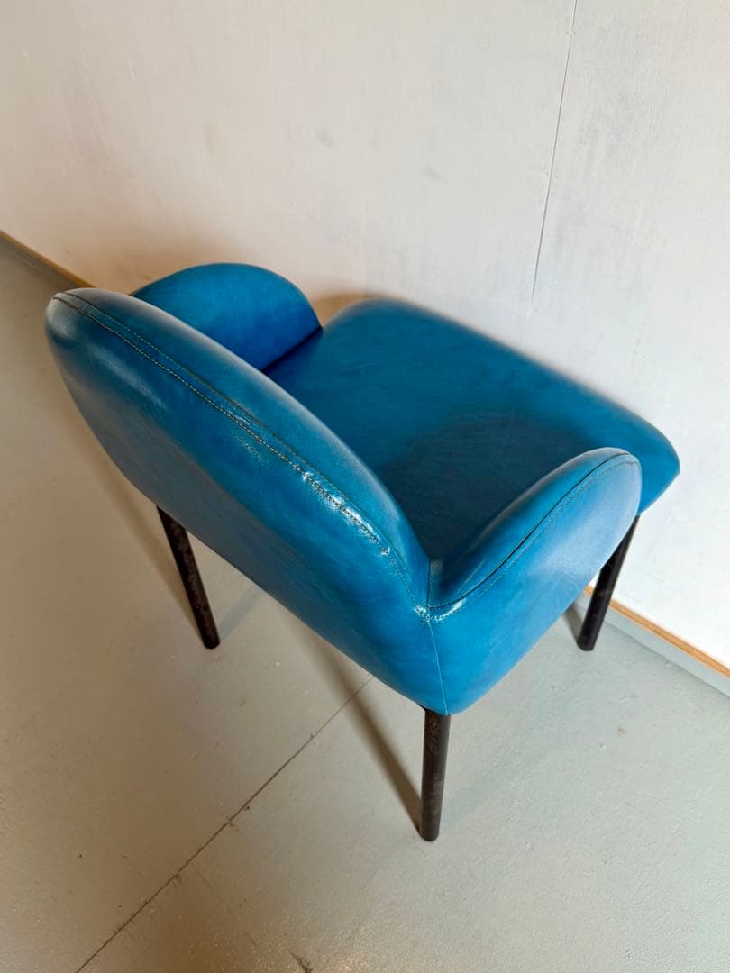 レトロ ポップ ビニールレザー チェア