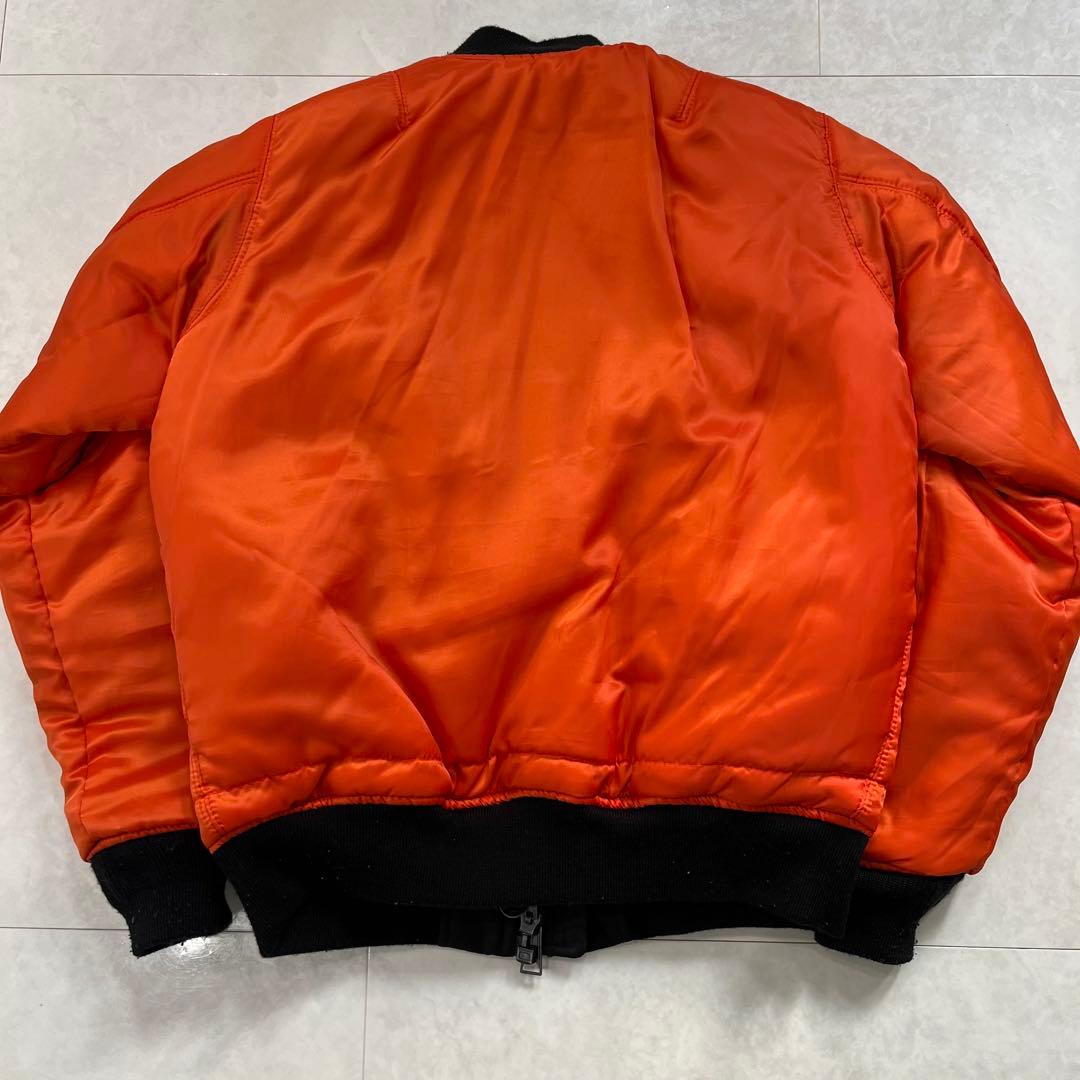 AVIREX エアフォース スペースコマンド フライトジャケット MA1 黒